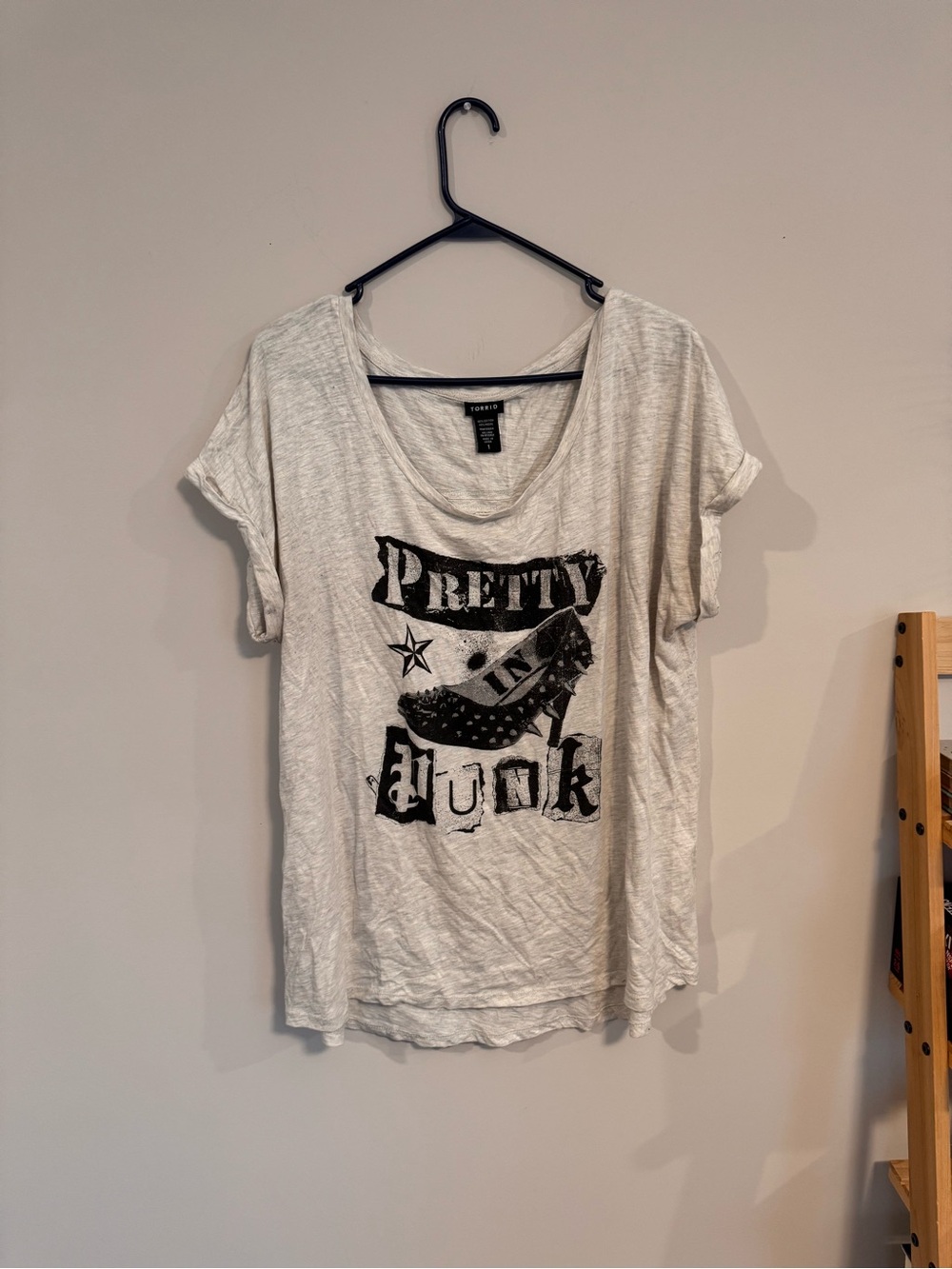 Torrid Graphic 'Pretty in Punk' Scoop Neck Tee